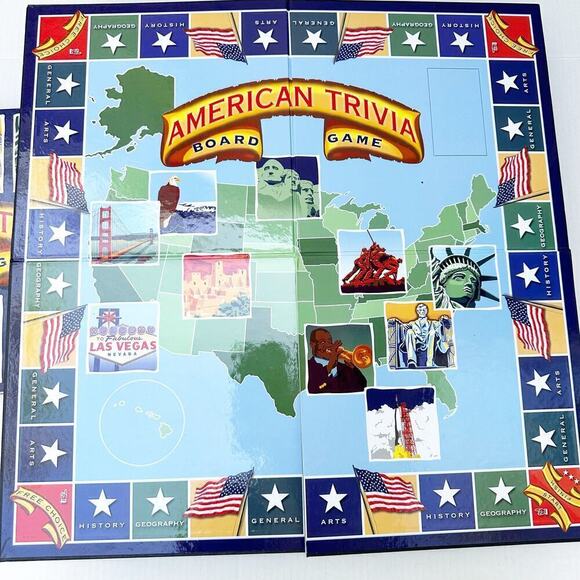 American Trivia Board Game Outset Media American History Classical Education - Picture 3 of 9
